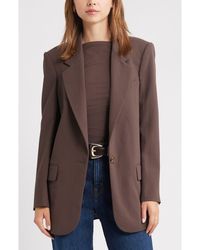 Open Edit - The Curator Relaxed Blazer - Lyst