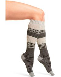 Smartwool Popcorn Cable Knit Knee High Sock - Multicolor