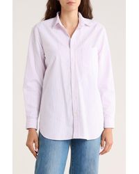 Frank & Eileen - Joedy Boyfriend Cotton Button-Up Shirt - Lyst