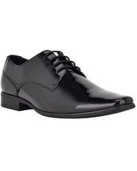 Calvin Klein - Patent Plain Toe Derby Shoes - Lyst
