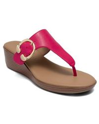 Aerosoles - Izola Wedge Flip Flop - Lyst