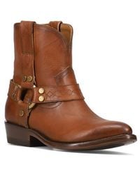 Frye - Billy Short Harness Boots - Lyst