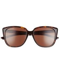 Balenciaga - Square Acetate Logo Sunglasses - Lyst