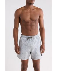 Volcom - Lino Swim Trunks - Lyst