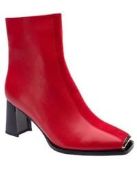 Ninety Union - Tempo Tipped Block Heel Bootie - Lyst