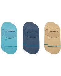 Stance - Icon 3-Pack No-Show Liner Socks - Lyst
