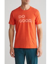 COTOPAXI - Do Good Organic Cotton & Recycled Polyester Graphic T-shirt - Lyst