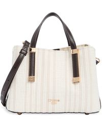 Dune - Dinky Dorrie Woven Canvas Satchel - Lyst