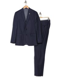 ted baker blue suit