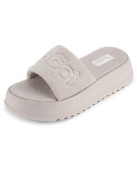 FLOOPI - Terry Platform Slide Sandal - Lyst