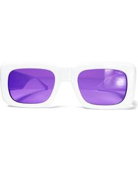 Wisdom - Frame 1 52Mm Square Sunglasses - Lyst