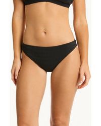 Sea Level - Palisades Regular Cheeky Bikini Bottoms - Lyst