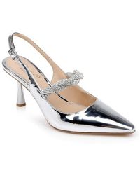 Badgley Mischka - Tierney Slingback Pointed Toe Pump - Lyst