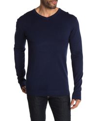 Xray Jeans - V-neck Rib Knit Sweater - Lyst