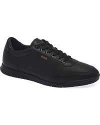 BOSS - Titanium Low Top Sneaker - Lyst