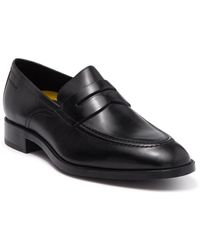 Cole Haan Modern Essentials Leather Penny Loafer In Black At Nordstrom ...