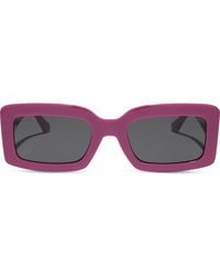 DIFF - Katie 52Mm Gradient Rectangle Sunglasses - Lyst
