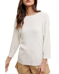 Wishlist - Fine Knit Pullover Sweater - Lyst