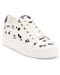 KARL LAGERFELD - Cate Choupette Platform Sneaker - Lyst