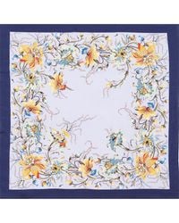 Saachi - Bloom Border Square Scarf - Lyst