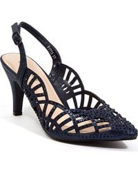 Lady Couture - Rhinestone Slingback Pump - Lyst
