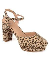 Journee Collection - Roslynn Platform Pump -Wide Width - Lyst