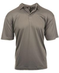 Burnside - Patterned Stretch Golf Polo Shirt - Lyst