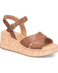 B O C BY BØRN - Lessa Wedge Sandal - Lyst