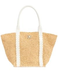 Sam Edelman - Marley Raffia Tote Bag - Lyst
