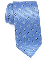 Duchamp - Medallion Print Silk Tie - Lyst