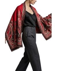Saachi - Paisley Print Bandana Scarf - Lyst