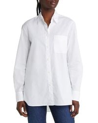 Rag & Bone - Icons Maxine Cotton Poplin Button-up Shirt - Lyst