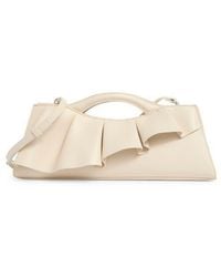 BCBGMAXAZRIA - Ruffle East/West Clutch - Lyst