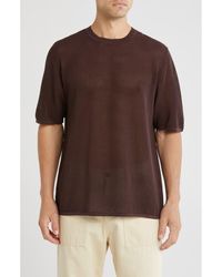 Rag & Bone - Payton Cotton Crewneck Knit T-Shirt - Lyst