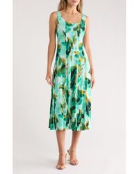 Sandra Darren - Sleeveless Midi Dress - Lyst