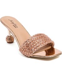 Ninety Union - Sassy Crystal Slide Sandal - Lyst