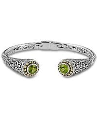 Samuel B. - Tipped Two-Tone Bangle - Lyst