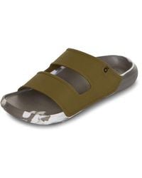 FLOOPI - Charles Double Strap Slide Sandal - Lyst
