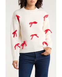 Roffe Accessories - Bow Sweater - Lyst