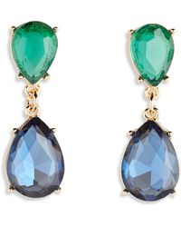 Nordstrom - Double Drop Crystal Earrings - Lyst