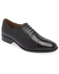 BOSS - Colby Leather Cap Toe Derby - Lyst