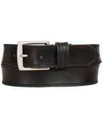 Lucky Brand - Stitch Bar Leather Belt - Lyst