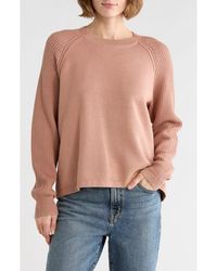 Vince - Ribbed Cotton Pullover - Lyst