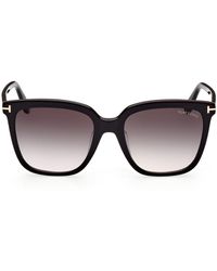 Tom Ford - 55mm Butterfly Sunglasses - Lyst