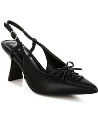 LONDON RAG - Danvers Pointed Toe Slingback Pump - Lyst