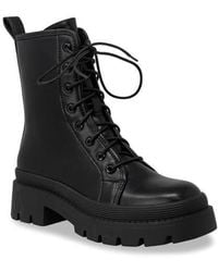 In Touch Footwear - Virgo Lugged Combat Boot - Lyst