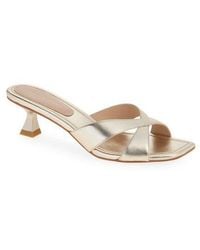 Stuart Weitzman - Miami 50 Slide Sandal - Lyst
