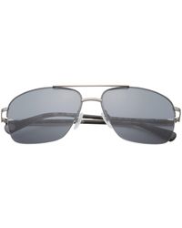 Ted Baker - 59mm Rimless Navigator Sunglasses - Lyst