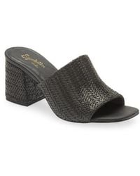 Seychelles - Adapt Raffia Slide Sandal - Lyst