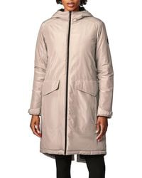 Bernardo - Insulated Hooded Raincoat - Lyst